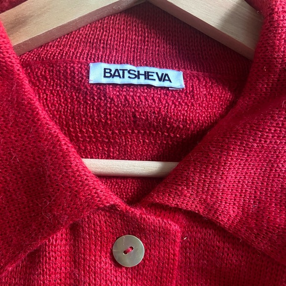 Batsheva Embroidered cardigan Medium EUC - Picture 3 of 6